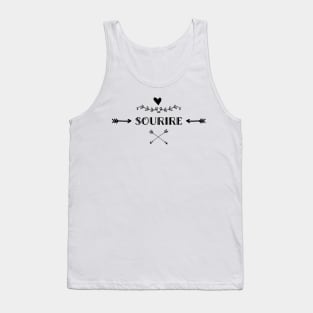 sourire = smile Tank Top